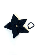 Eliza Faulkner Designs Inc. Accessories Navy Pinstripe Starfish Scrunchie