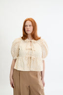 Eliza Faulkner Designs Inc. Georgie Top Cream Floral