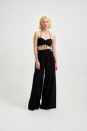 Eliza Faulkner Designs Inc. Pants Romy Pant Black Linen