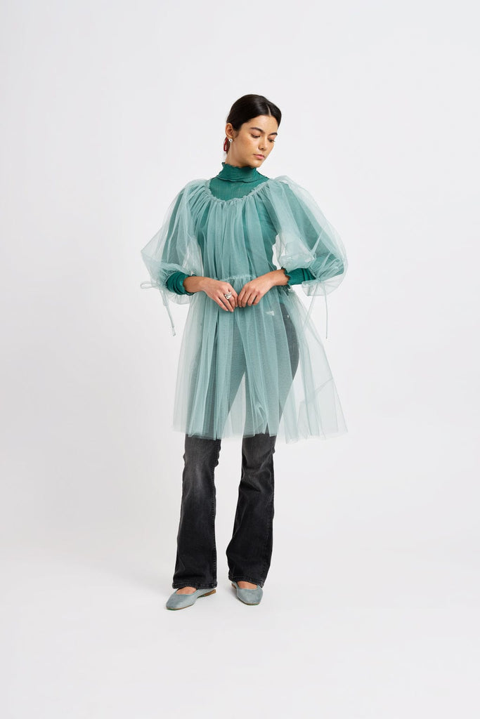 Eliza Faulkner Designs Inc. Shirts & Tops Jane Longsleeve Turtleneck Jade