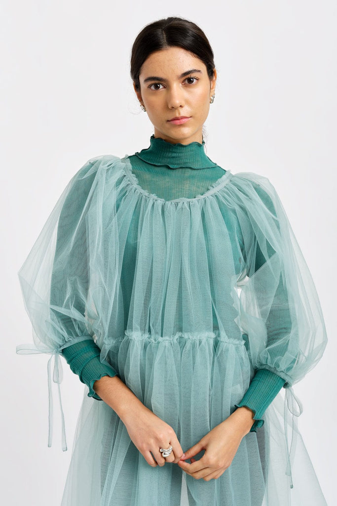 Eliza Faulkner Designs Inc. Shirts & Tops Jane Longsleeve Turtleneck Jade