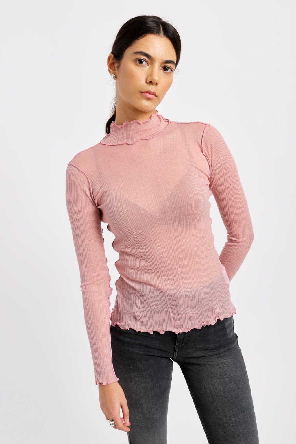 Inc ribbed cheap turtleneck