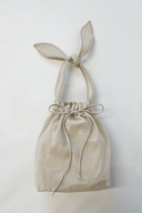 Eliza Faulkner Designs Inc. Bags Bunny Tote Bag Cream Twill