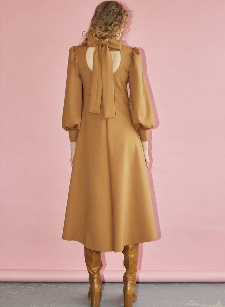 Eliza Faulkner Designs Inc. Dress Camel Louise Dress
