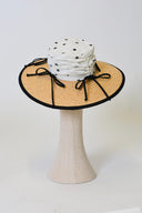 Heirloom Hats Rosemary Straw Hat in Cookies and Cream