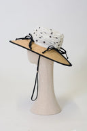 Heirloom Hats Rosemary Straw Hat in Cookies and Cream