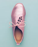 EF x Maguire Shoes COMING SOON - Eliza 24/7 Trainer in Pink Metallic