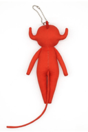Eliza Faulkner Designs Inc. Accessories Bri Foster Bag Charm Doll Red