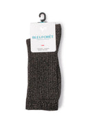 Eliza Faulkner Designs Inc. Accessories One Size Bleufor√™t Ribbed Lurex Sock