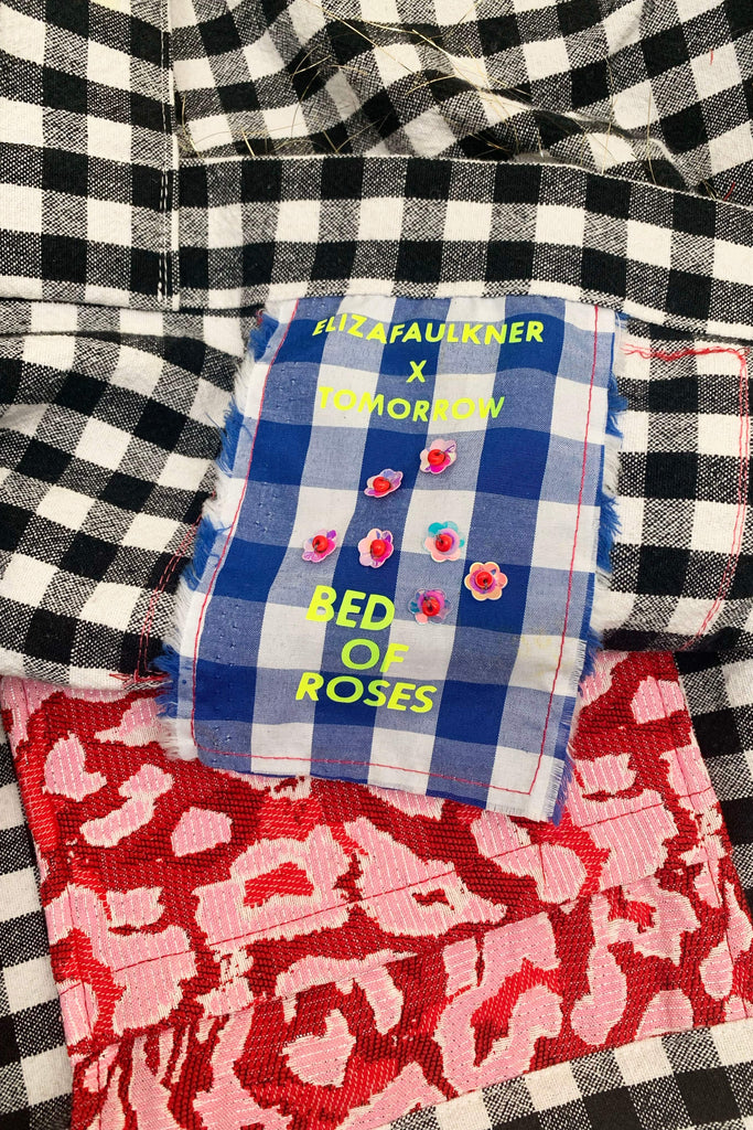 Eliza Faulkner Designs Inc. Bags BED OF ROSES ALLOxEF BAG COLLAB