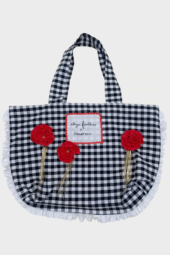 Eliza Faulkner Designs Inc. Bags BED OF ROSES ALLOxEF BAG COLLAB
