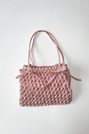 Eliza Faulkner Designs Inc. Bags Crochet Bag Baby Pink