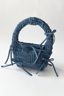 Eliza Faulkner Designs Inc. Bags Crochet Bag Blue