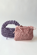Eliza Faulkner Designs Inc. Bags Crochet Bag Lilac