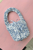 Eliza Faulkner Designs Inc. Bags Crochet Bag Toile de Jouy