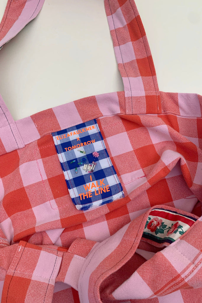 Eliza Faulkner Designs Inc. Bags I WALK THE LINE ALLOxEF BAG COLLAB