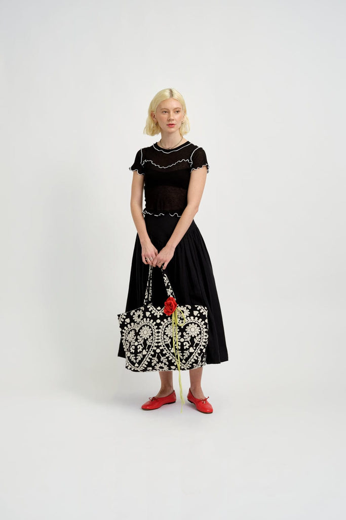 Eliza Faulkner Designs Inc. Bags Jacquard Tote Bag