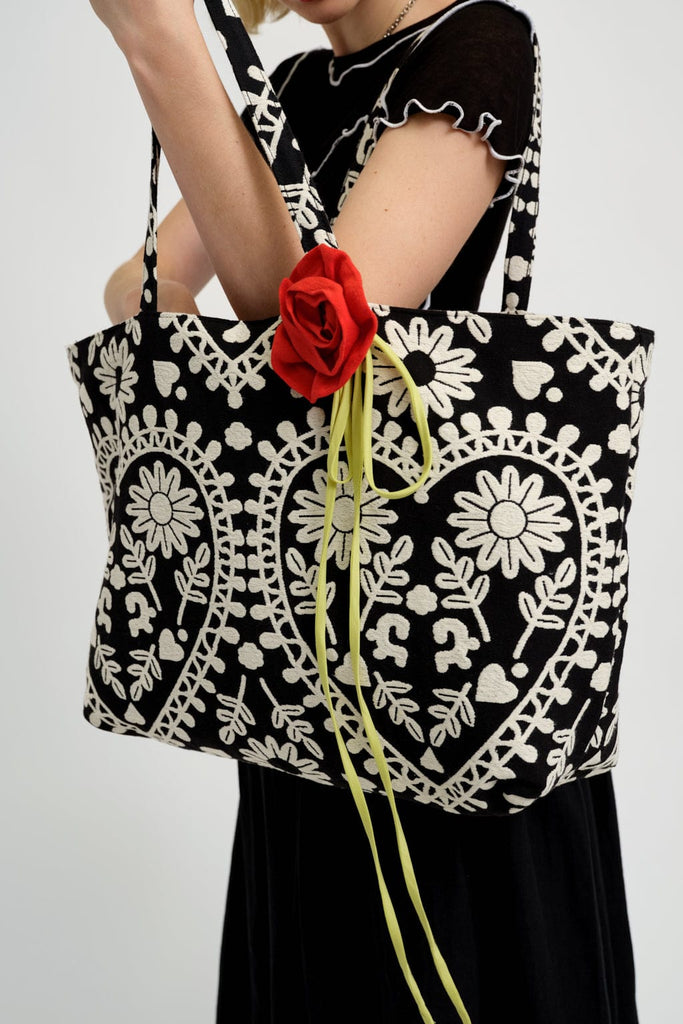 Eliza Faulkner Designs Inc. Bags Jacquard Tote Bag