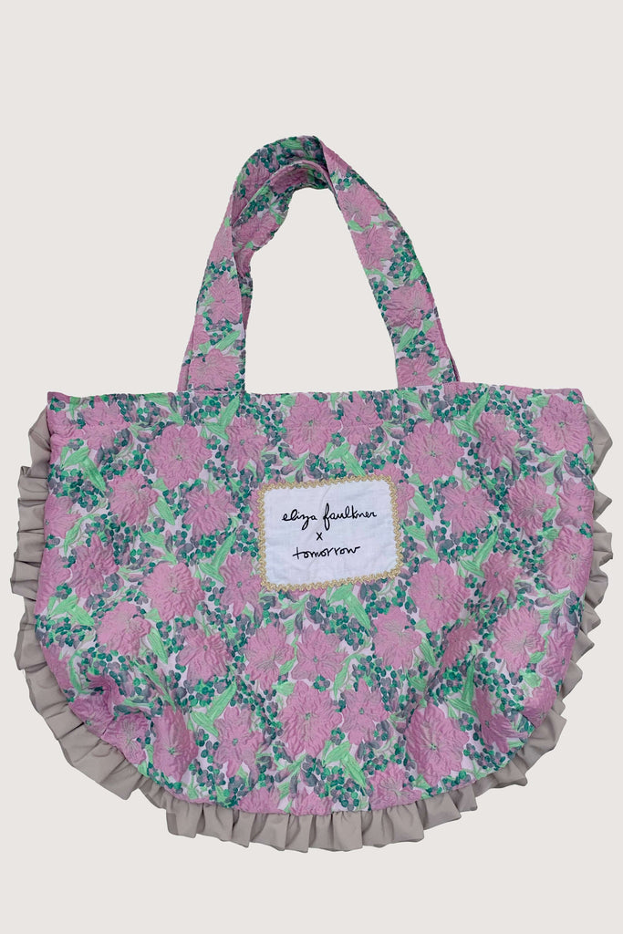 Eliza Faulkner Designs Inc. Bags PINK CASHEMERE ALLOxEF BAG COLLAB