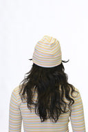 Eliza Faulkner Designs Inc. Beanie in Off-White Stripe