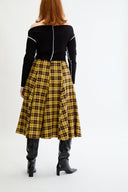 Eliza Faulkner Designs Inc. Berkley Skirt Yellow Plaid