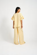 Eliza Faulkner Designs Inc. Blouses Dottie Blouse Yellow