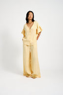 Eliza Faulkner Designs Inc. Blouses Dottie Blouse Yellow