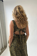 Eliza Faulkner Designs Inc. Blouses Elsa Top in Tiger Stripe