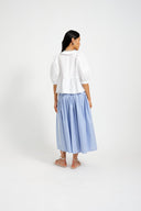 Eliza Faulkner Designs Inc. Blouses Georgie Blouse White