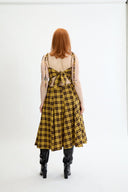 Eliza Faulkner Designs Inc. Candy Corset Yellow Plaid