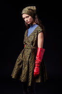 Eliza Faulkner Designs Inc. COMING SOON - Ines Dress in Tiger Stripe