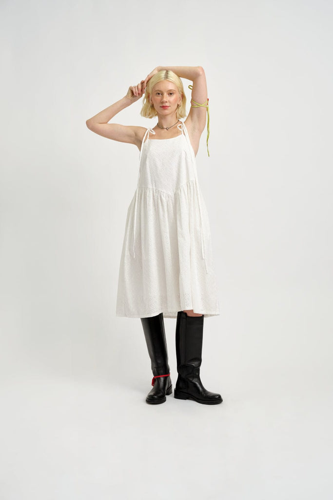 Eliza Faulkner Designs Inc. Dresses Amelie Dress White Eyelet