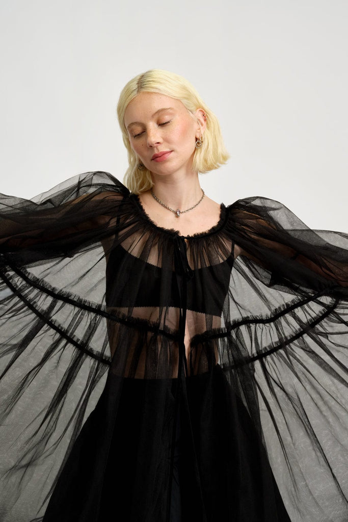 Eliza Faulkner Designs Inc. Dresses Ariel Dress Black Tulle