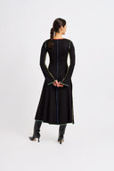 Eliza Faulkner Designs Inc. Dresses Clara Dress Black & Multicolor