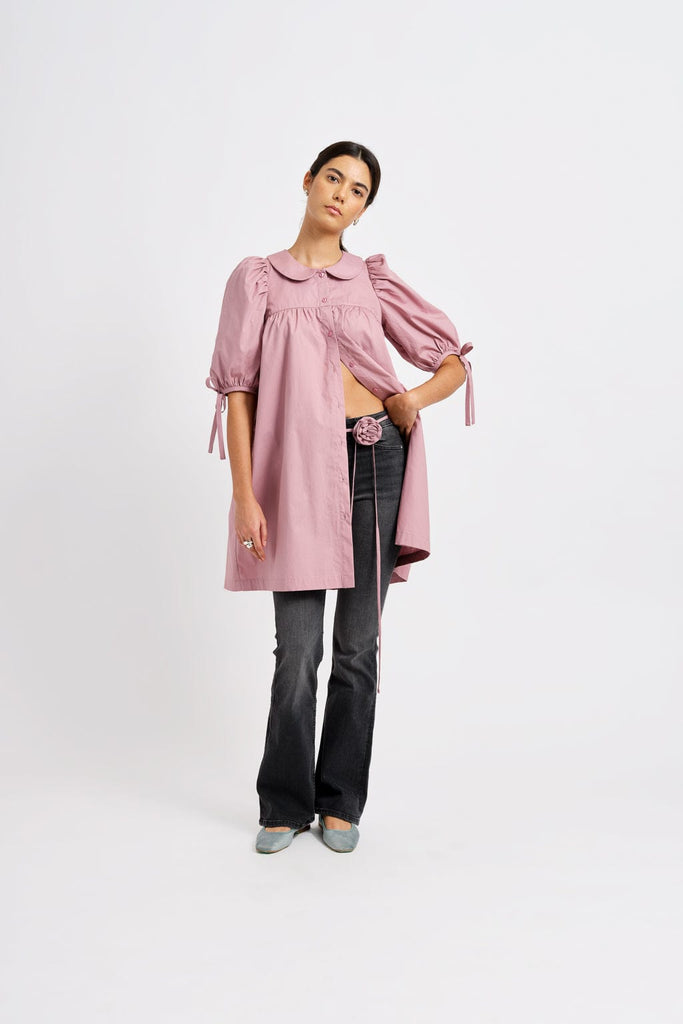 Eliza Faulkner Designs Inc. Dresses Evelyn Poplin Dress Pink