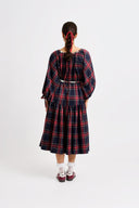 Eliza Faulkner Designs Inc. Dresses Josie Dress Navy Plaid