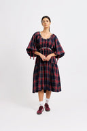 Eliza Faulkner Designs Inc. Dresses Josie Dress Navy Plaid