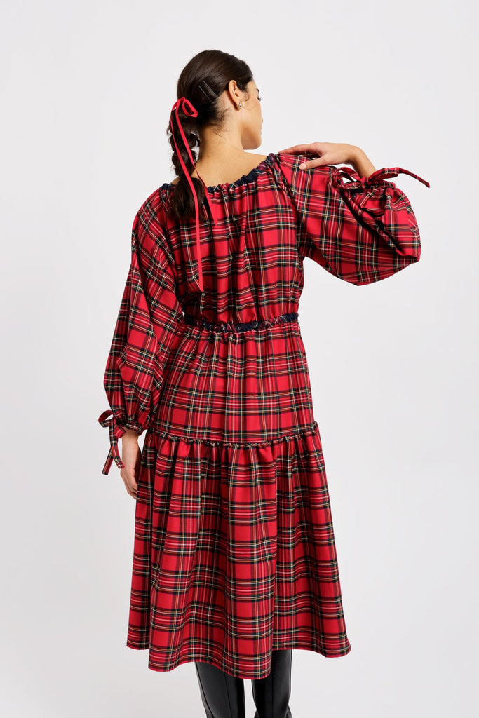 Eliza Faulkner Designs Inc. Dresses Josie Dress Red Plaid