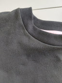 Eliza Faulkner Designs Inc. Dresses Large Pre-loved Lana Fleece Sweater Black - L