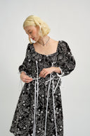 Eliza Faulkner Designs Inc. Dresses Pascale Dress Black Eyelet