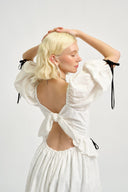 Eliza Faulkner Designs Inc. Dresses Pascale Dress White Eyelet