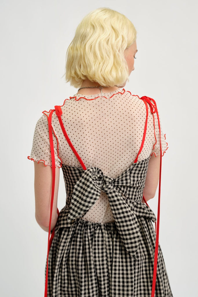 Eliza Faulkner Designs Inc. Dresses Tessa Dress Gingham Linen