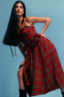 Eliza Faulkner Designs Inc. Dresses Tessa Dress Red Plaid