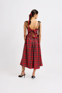 Eliza Faulkner Designs Inc. Dresses Tessa Dress Red Plaid