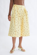 Eliza Faulkner Designs Inc. Frances Short Yellow Polka Dot