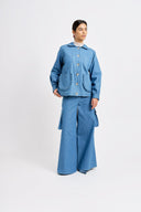Eliza Faulkner Designs Inc. Jackets Work Jacket Blue Denim