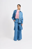 Eliza Faulkner Designs Inc. Jackets Work Jacket Blue Denim