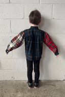 Eliza Faulkner Designs Inc. Kids Venti Shirt Plaid Combo