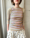 Eliza Faulkner Designs Inc. Linnea Tank in Pink Stripe