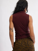 Eliza Faulkner Designs Inc. Loulou Top Oxblood